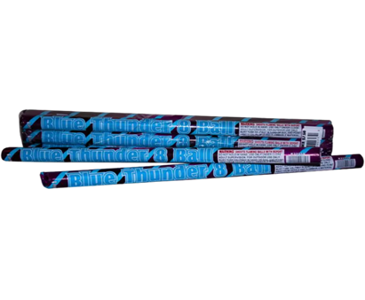 8 Ball Blue Thunder Roman Candle