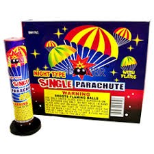 Single Night Parachute (Pack of 6)