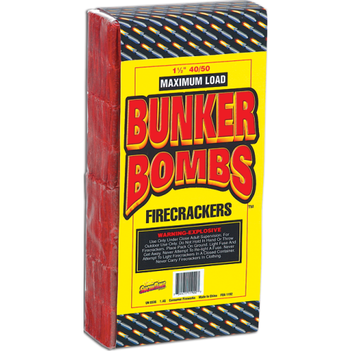 Bunker Bomb Firecrackers - Half Brick