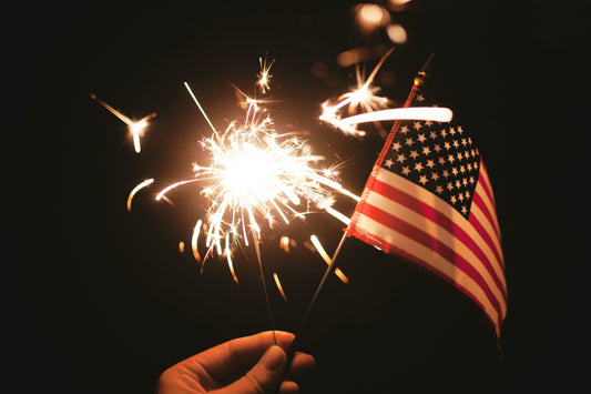 4th of July Backyard Fireworks