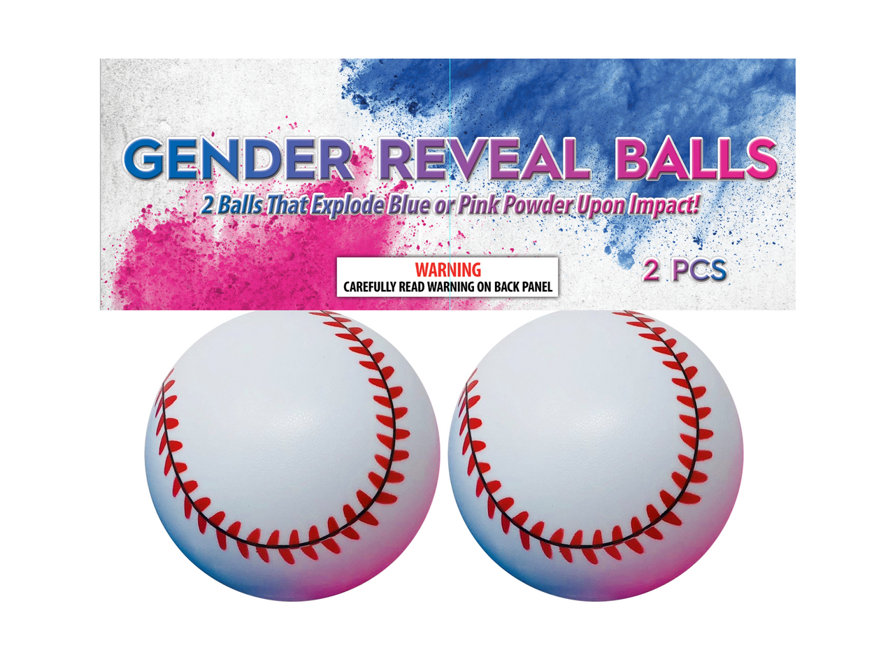 Gender Reveal Baseball