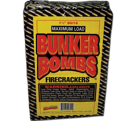 Bunker Bombs Firecracker Full Brick
