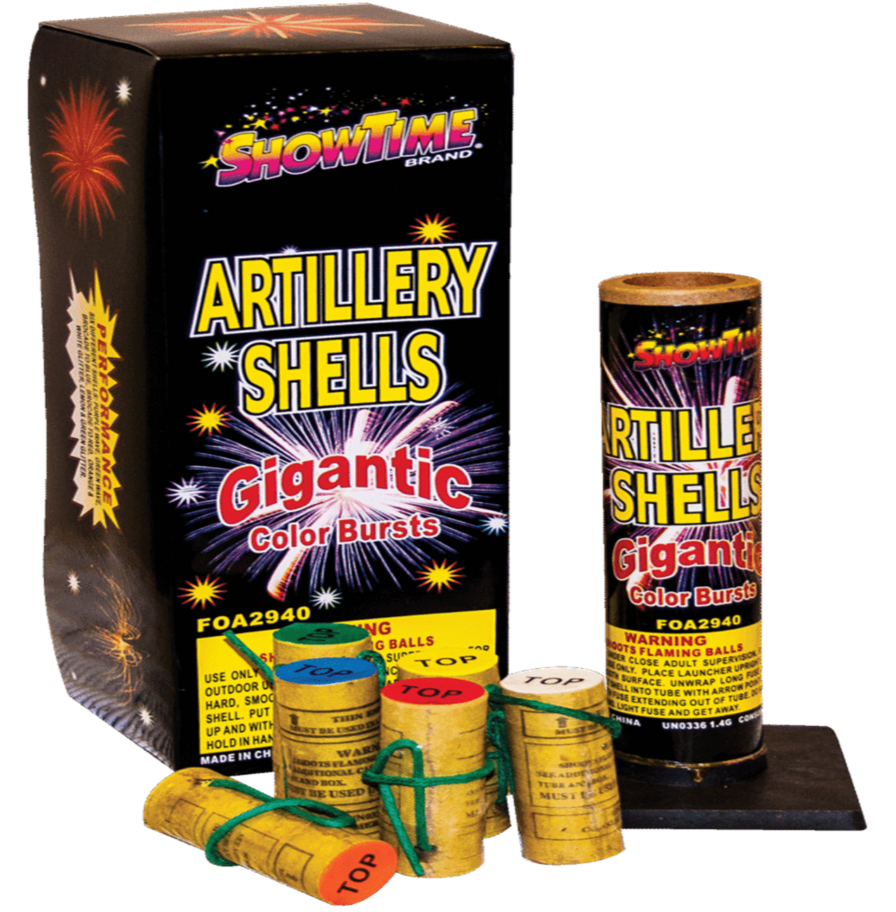Showtime Shells Artillery