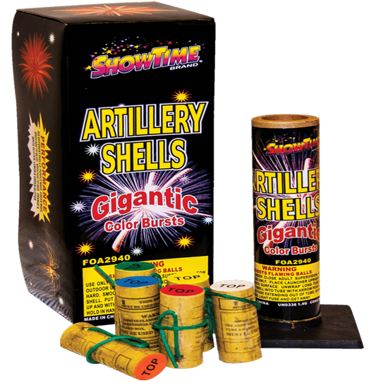 Showtime Shells Artillery