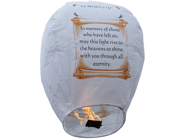 In Memory Sky Lantern