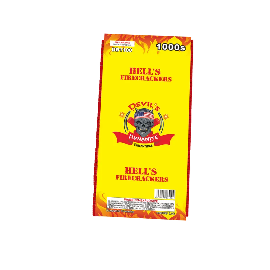 Hell's Firecrackers Brick – FireworkStore.com